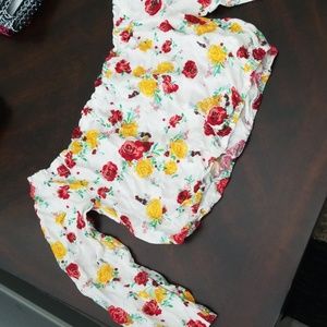 Off the shoulder crop top!